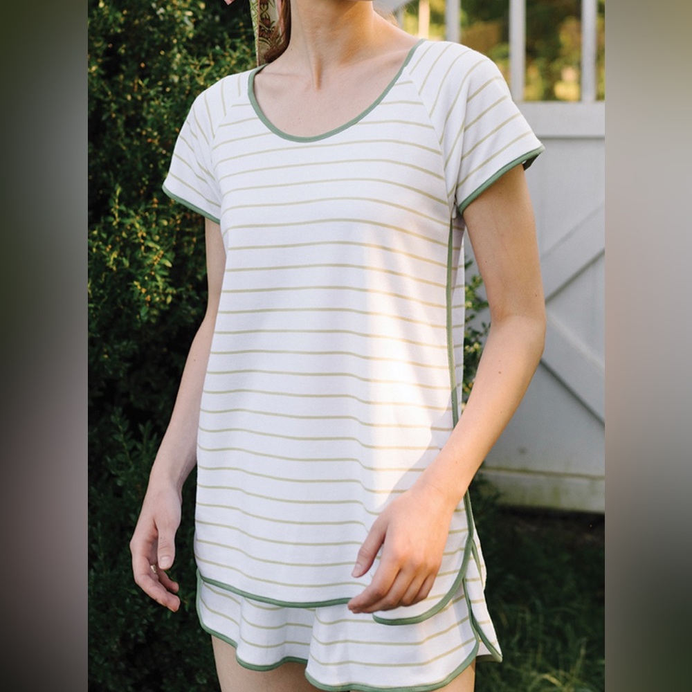 Pima Shorts Set in Vine - Small